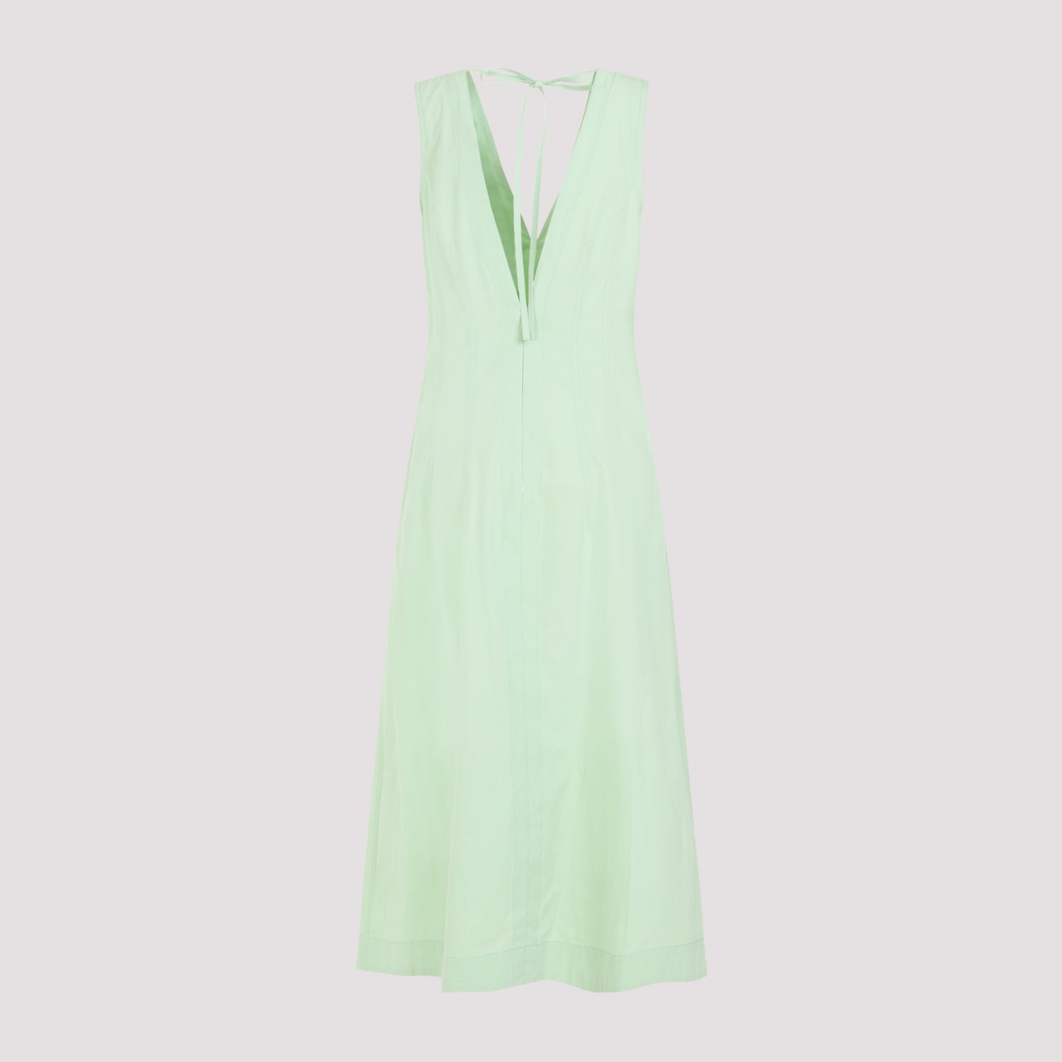 Bottega Veneta Compact Cotton Midi Dress Women - 2
