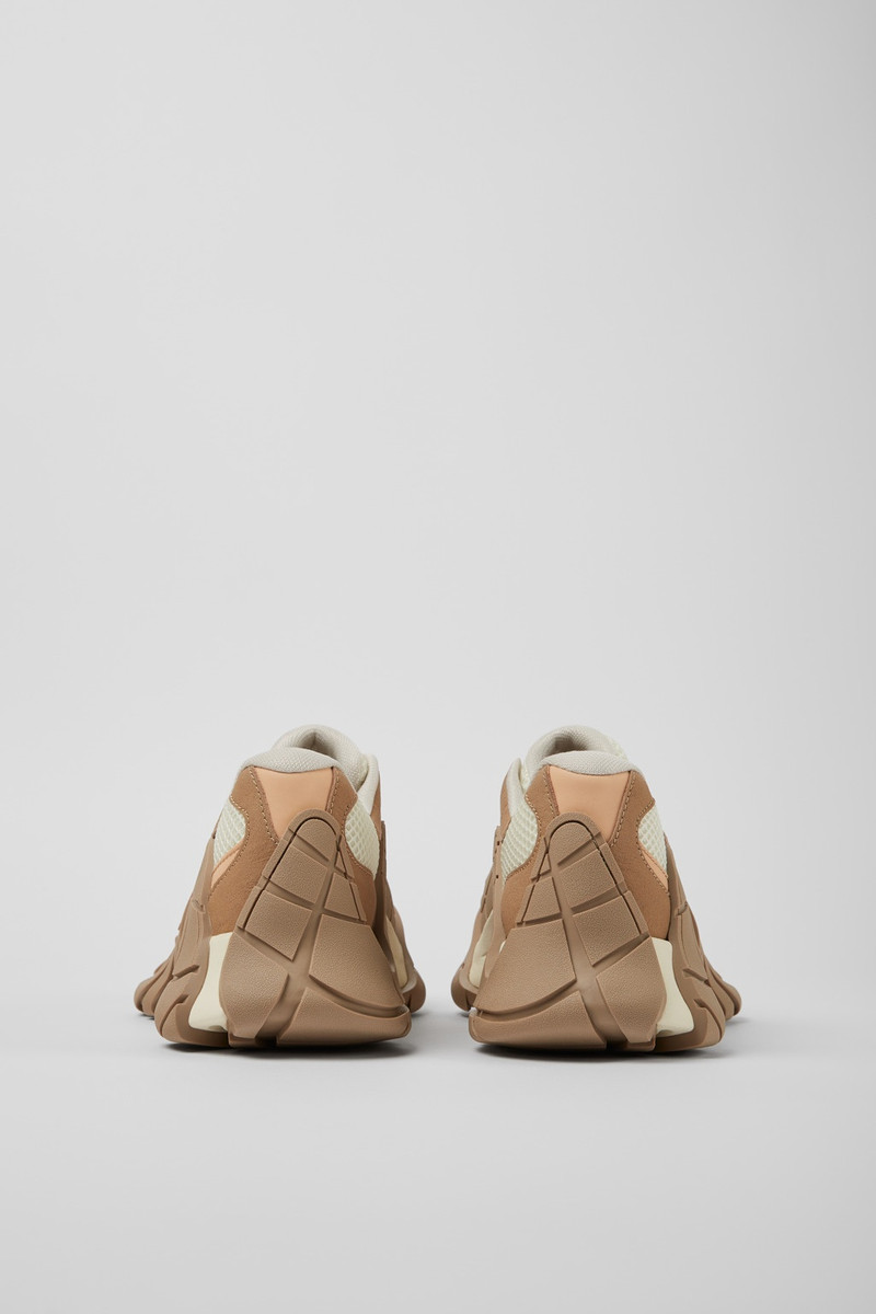 CAMPERLAB Beige and white sneakers outlook