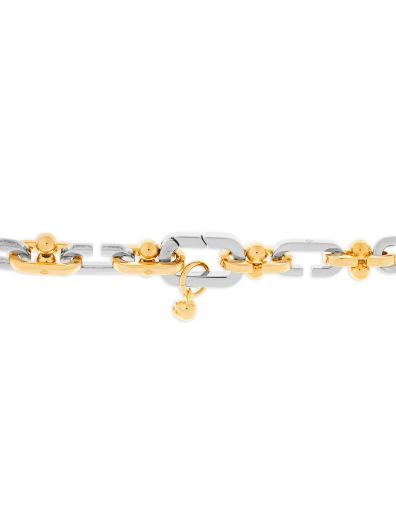 two-tone chain necklace 3