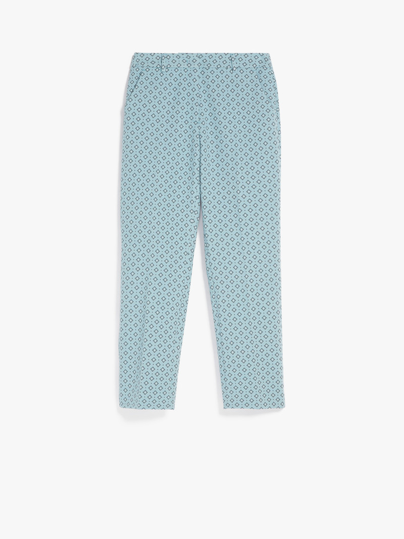 ERICA Cotton-blend trousers - 1