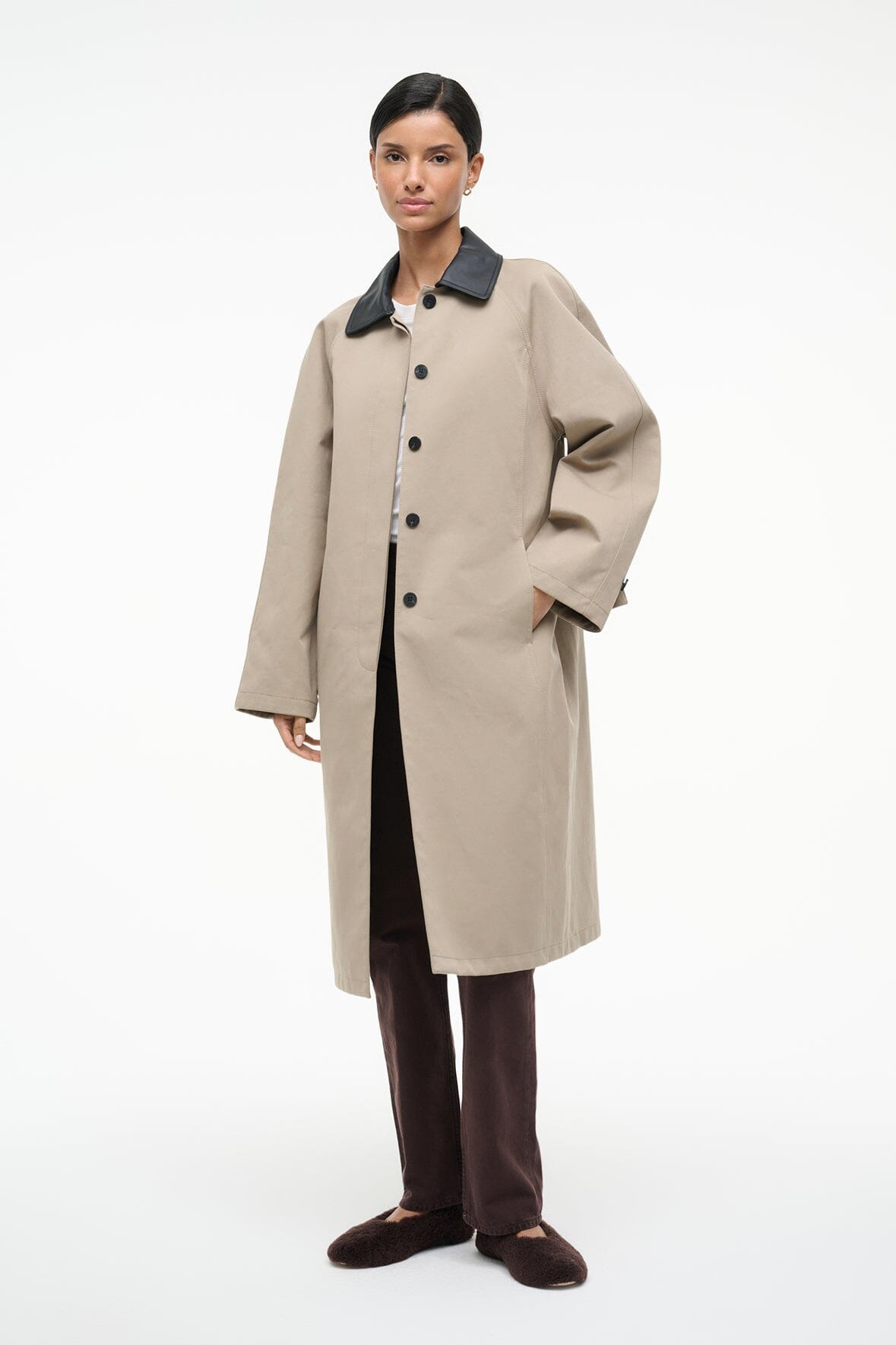 STAUD JONAH LONG JACKET RIVERSTONE - 6