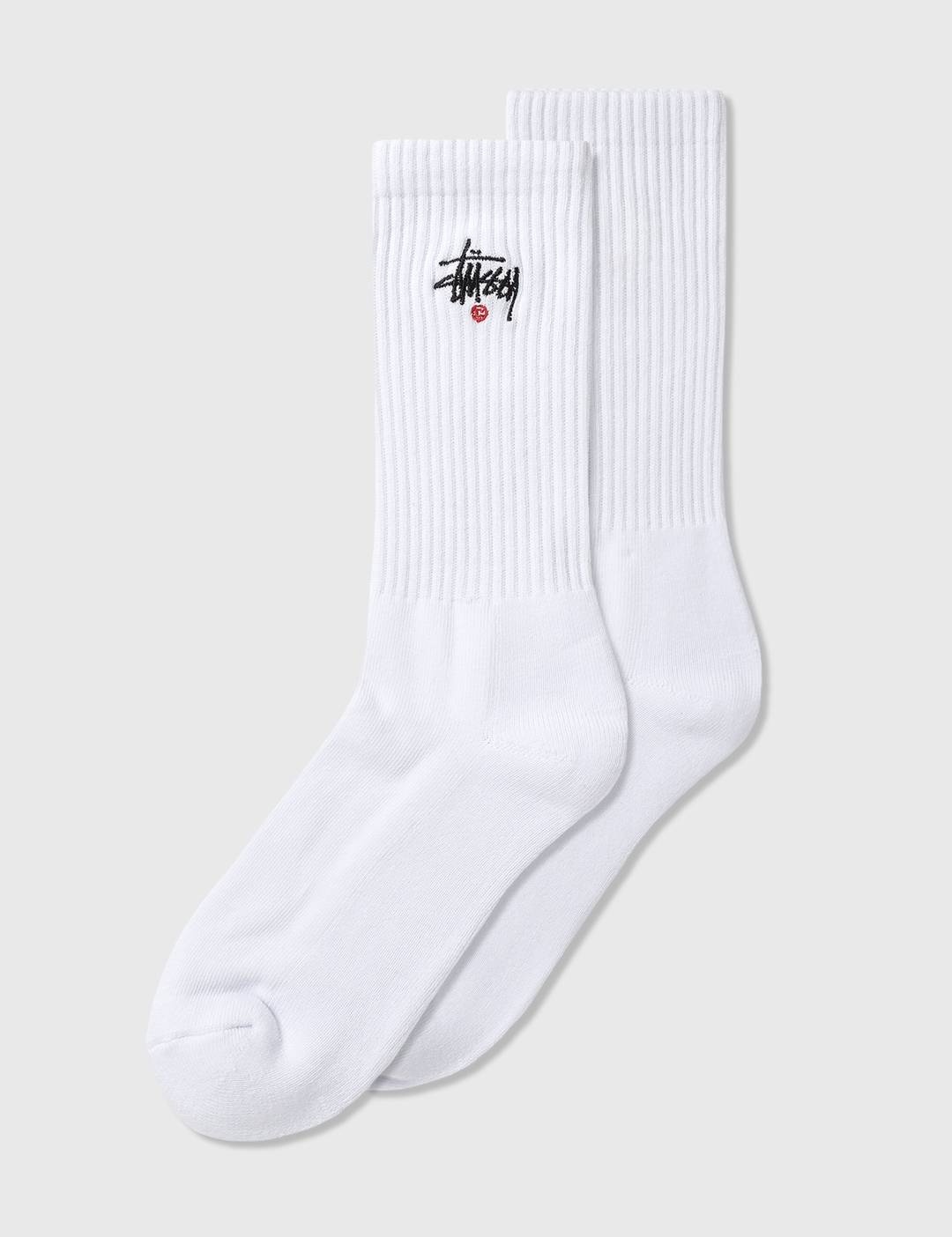 Basic Logo Crew Socks - 3