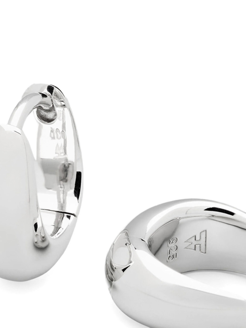 TOM WOOD Tom Wood Ice Huggie Earrings outlook