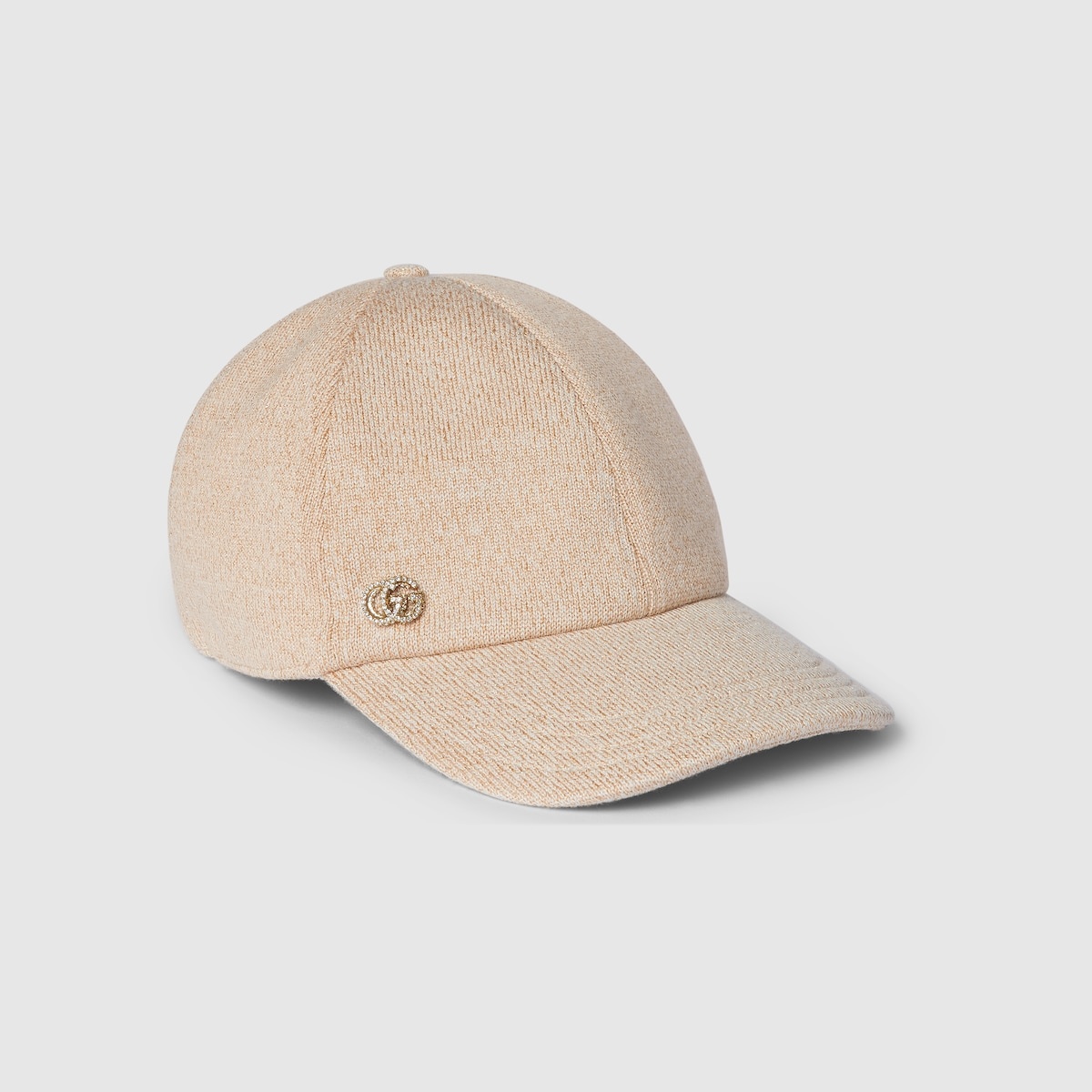 Knit wool, viscose and lamè baseball hat - 3