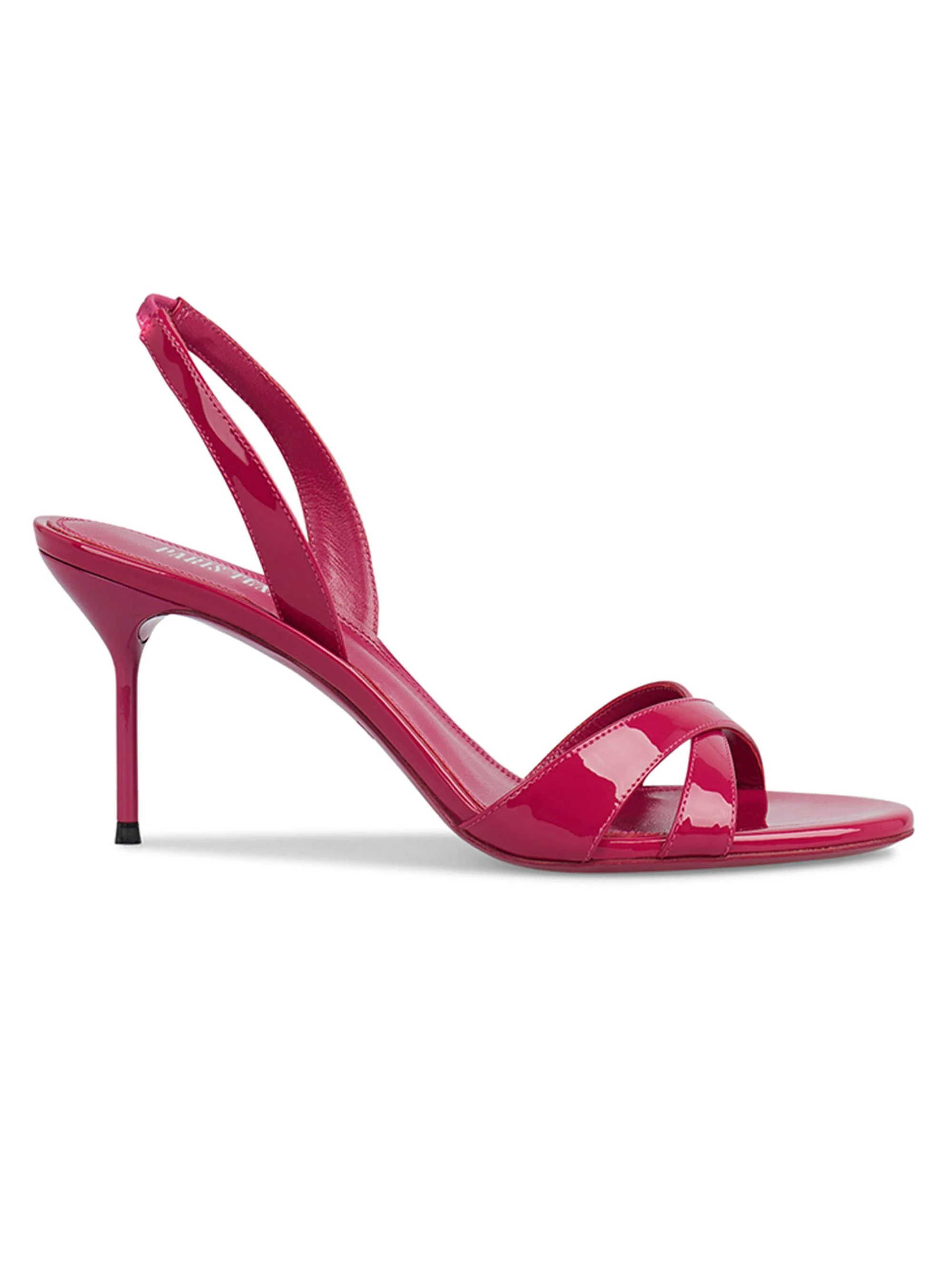 Women's Lidia 70MM Patent Leather Slingback Sandals - Orchid - 1