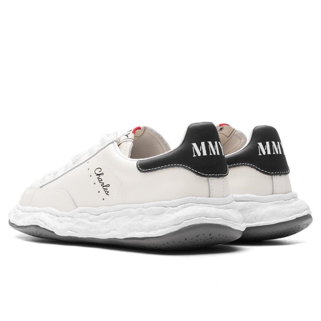 CHARLES LOT TOP SNEAKERS - WHITE - 3