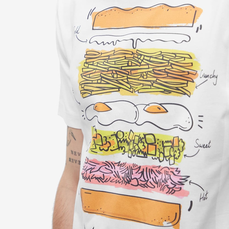 Junya Watanabe MAN X Max's Sandwiches Tee 5