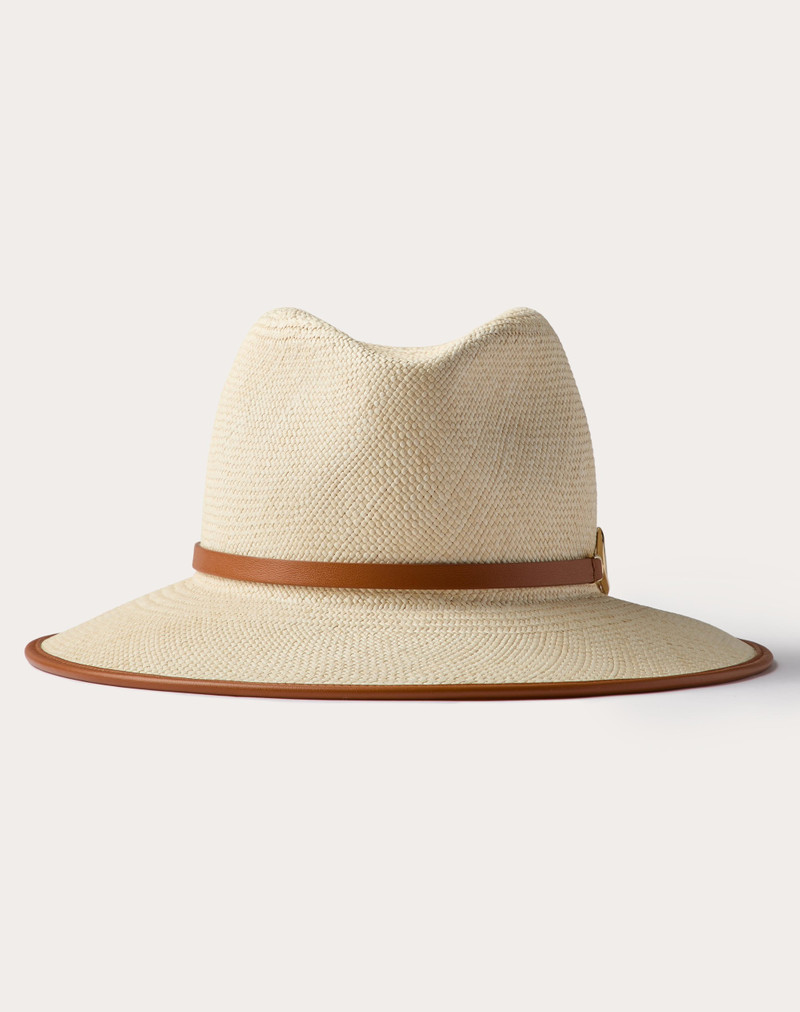 VLOGO THE BOLD EDITION FEDORA STRAW HAT 1