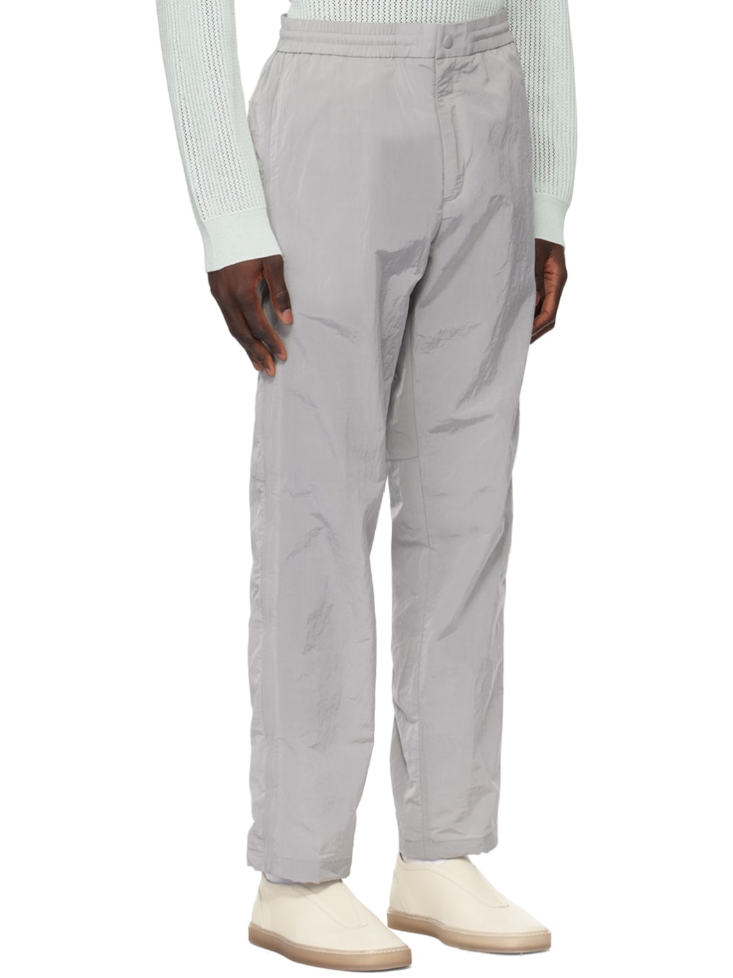 Gray Extension Trousers - 2