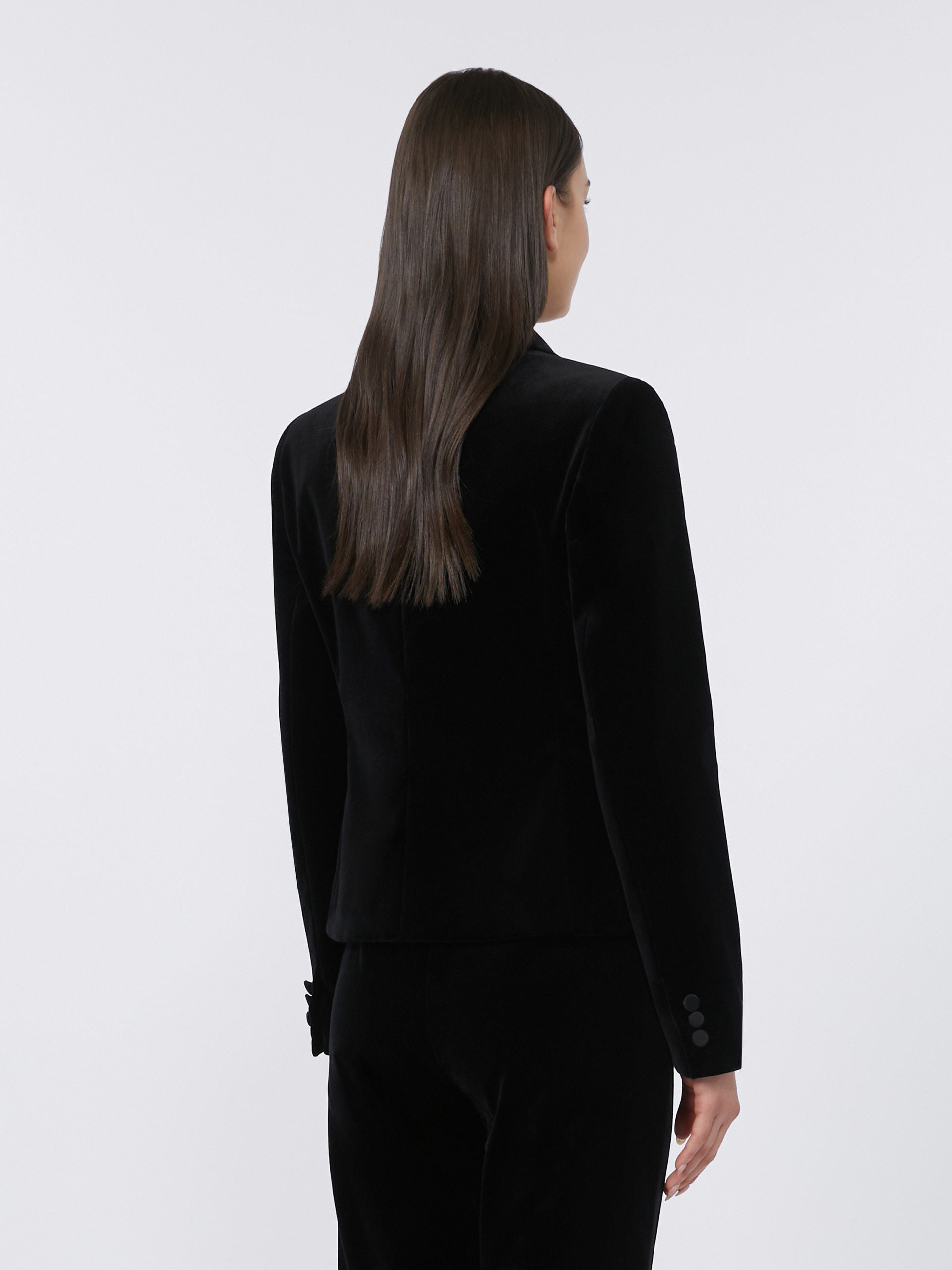 EOLIE Velvet Tuxedo jacket - 4