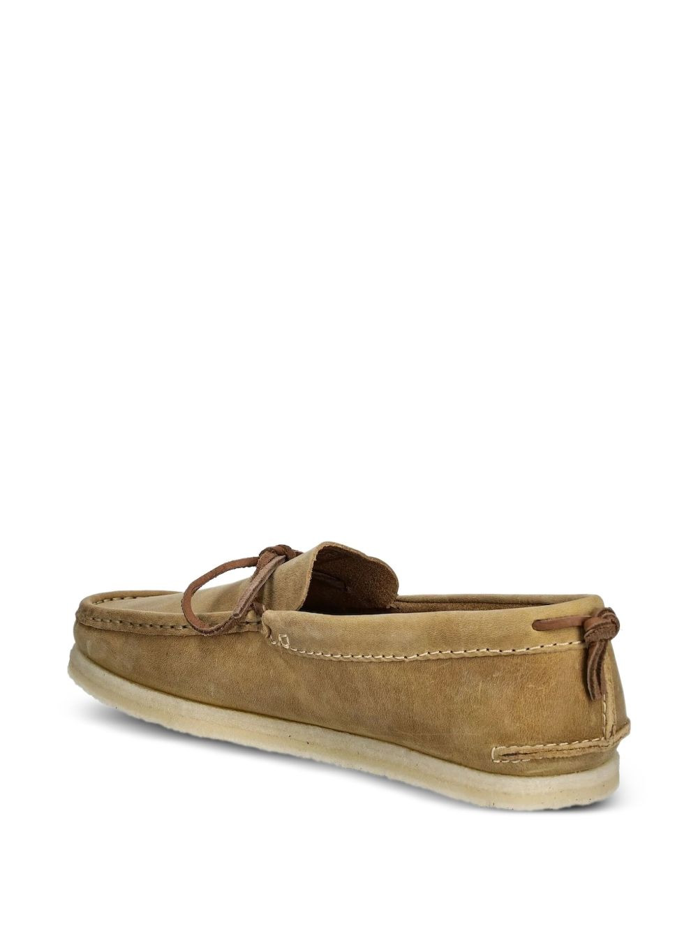 leather lace-up loafers - 2