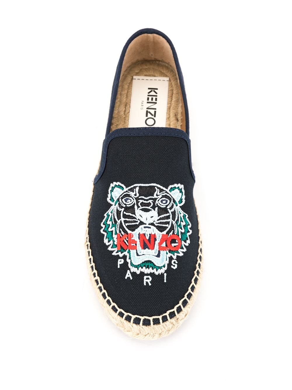 embroidered tiger espadrilles - 4