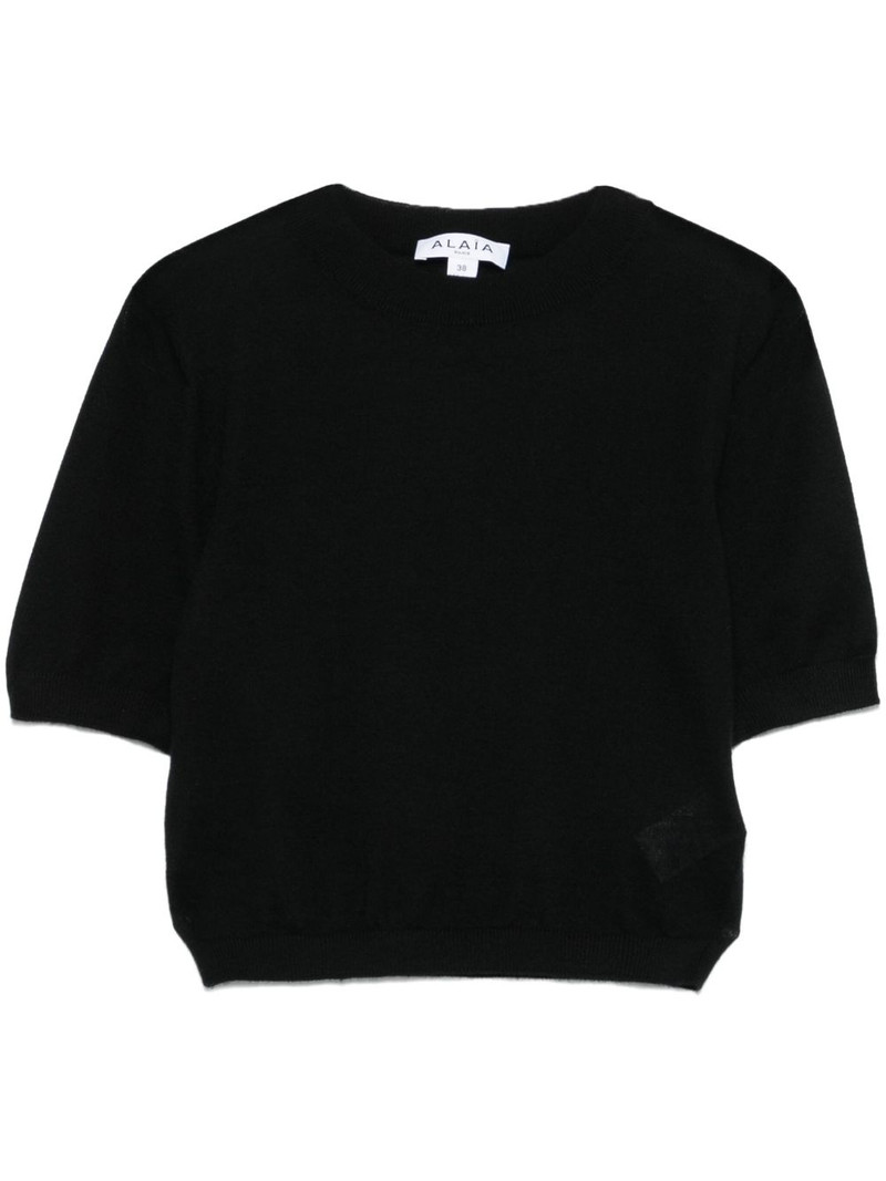 cropped T-shirt 1