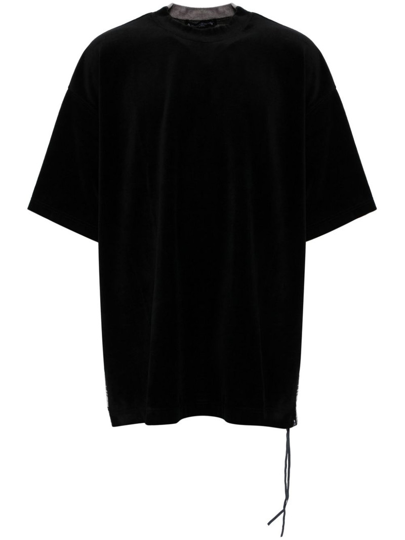 logo print short sleeves T-shirt 1