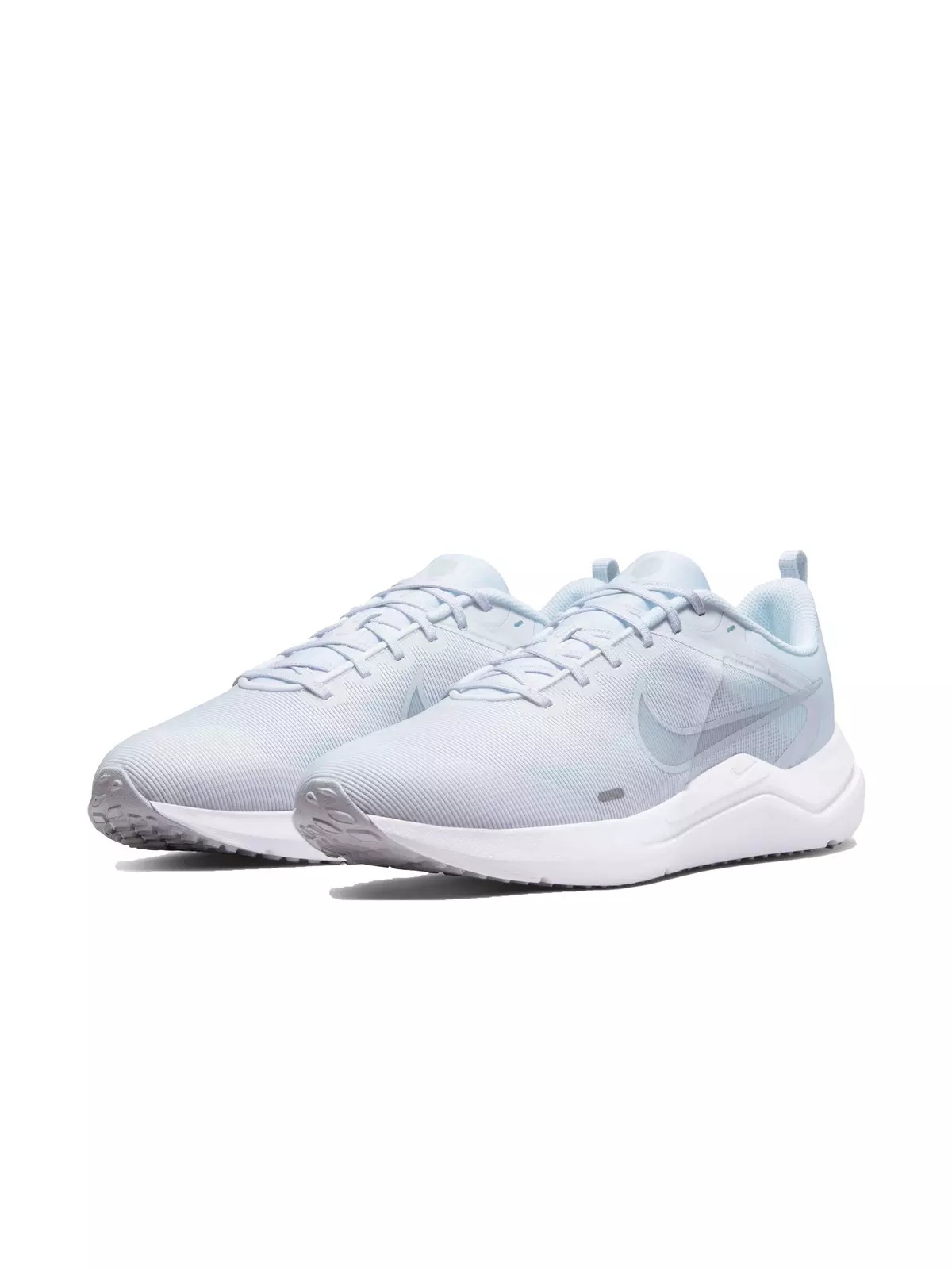 Downshifter 12 "White/Pure Platinum/White" Men's Running Shoe - 3