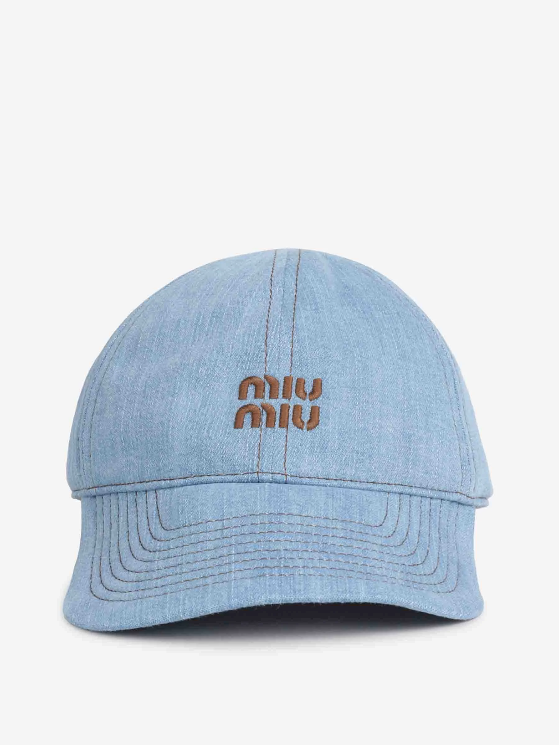 DENIM LOGO CAP - 1
