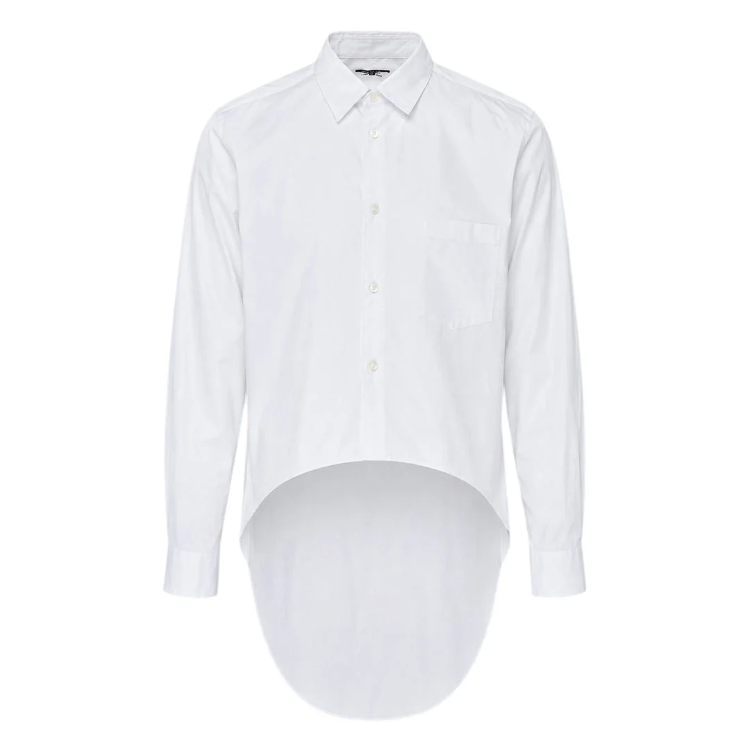 Cotton Broad Long Sleeve Shirt - 1