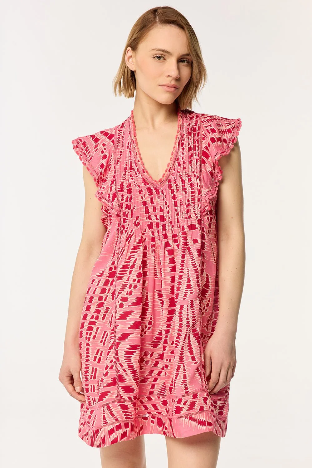 Mini Dress Camelia - Pink Kalina - 1