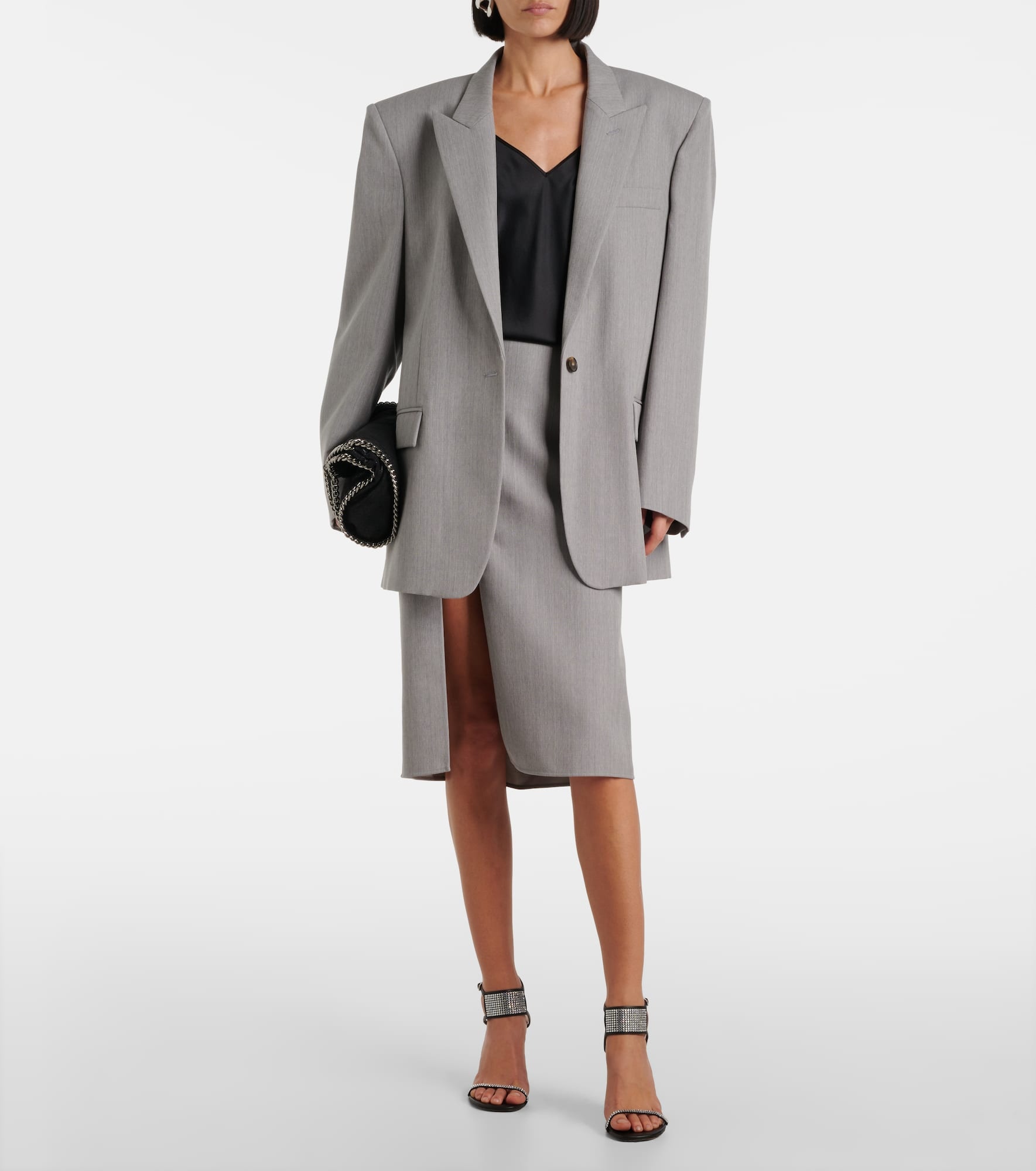 Wool pencil skirt - 2