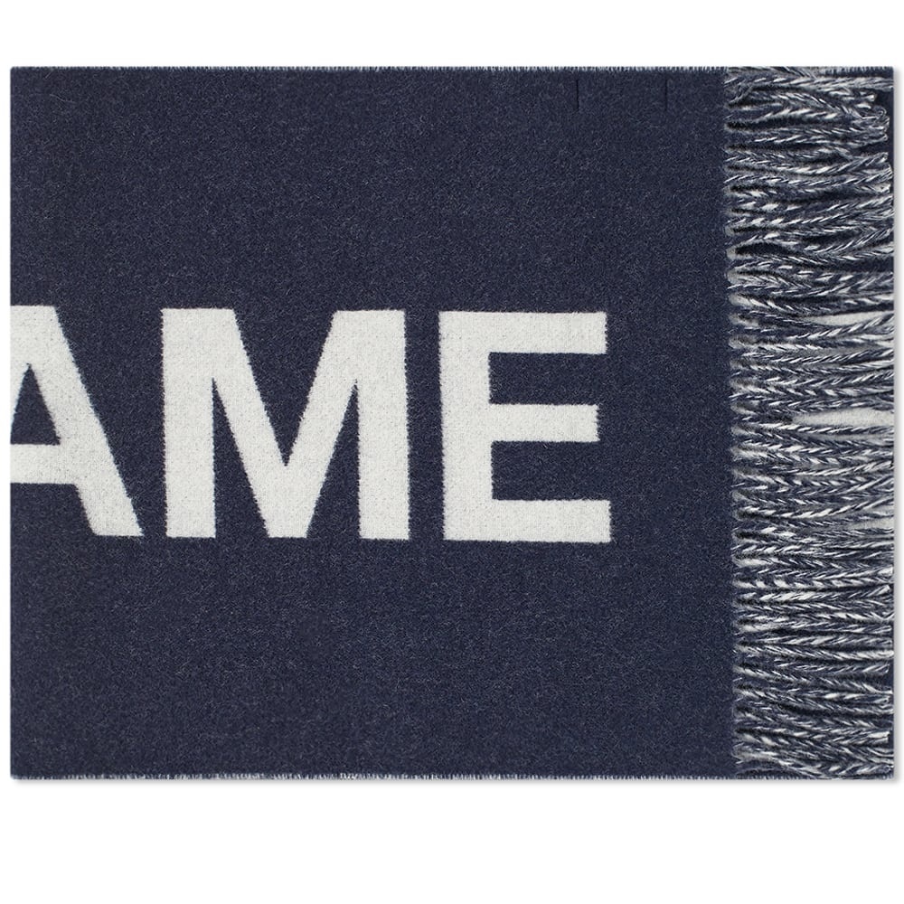 A.P.C. Rue Madame Logo Scarf - 1