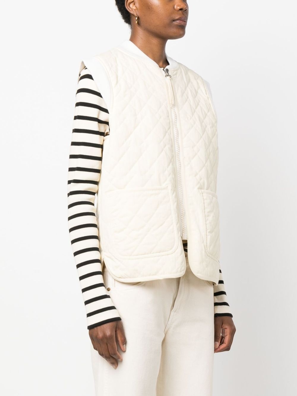 Elea quilted gilet - 3