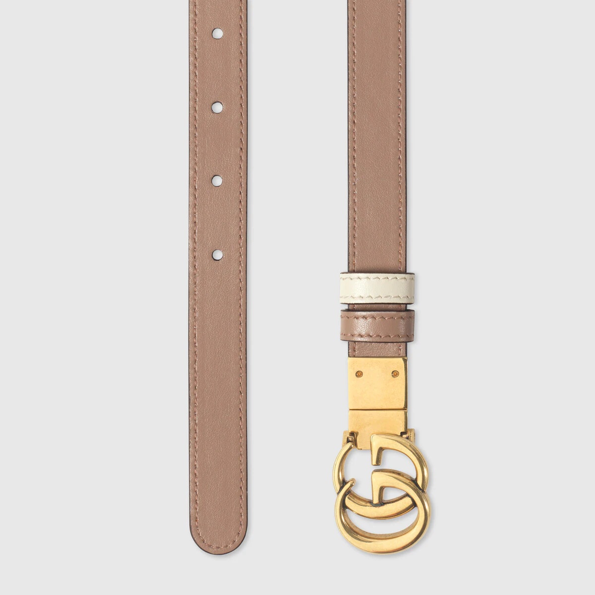 GG Marmont reversible thin belt - 4