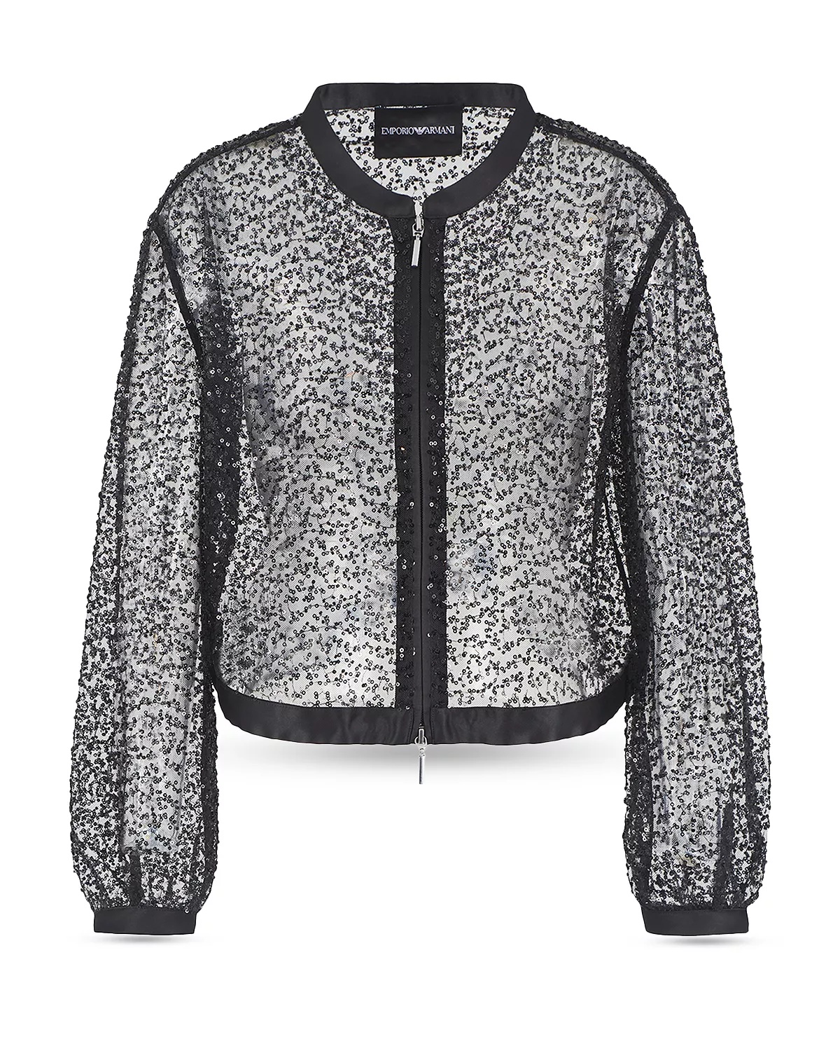 Sheer Sequin Jacket - 6