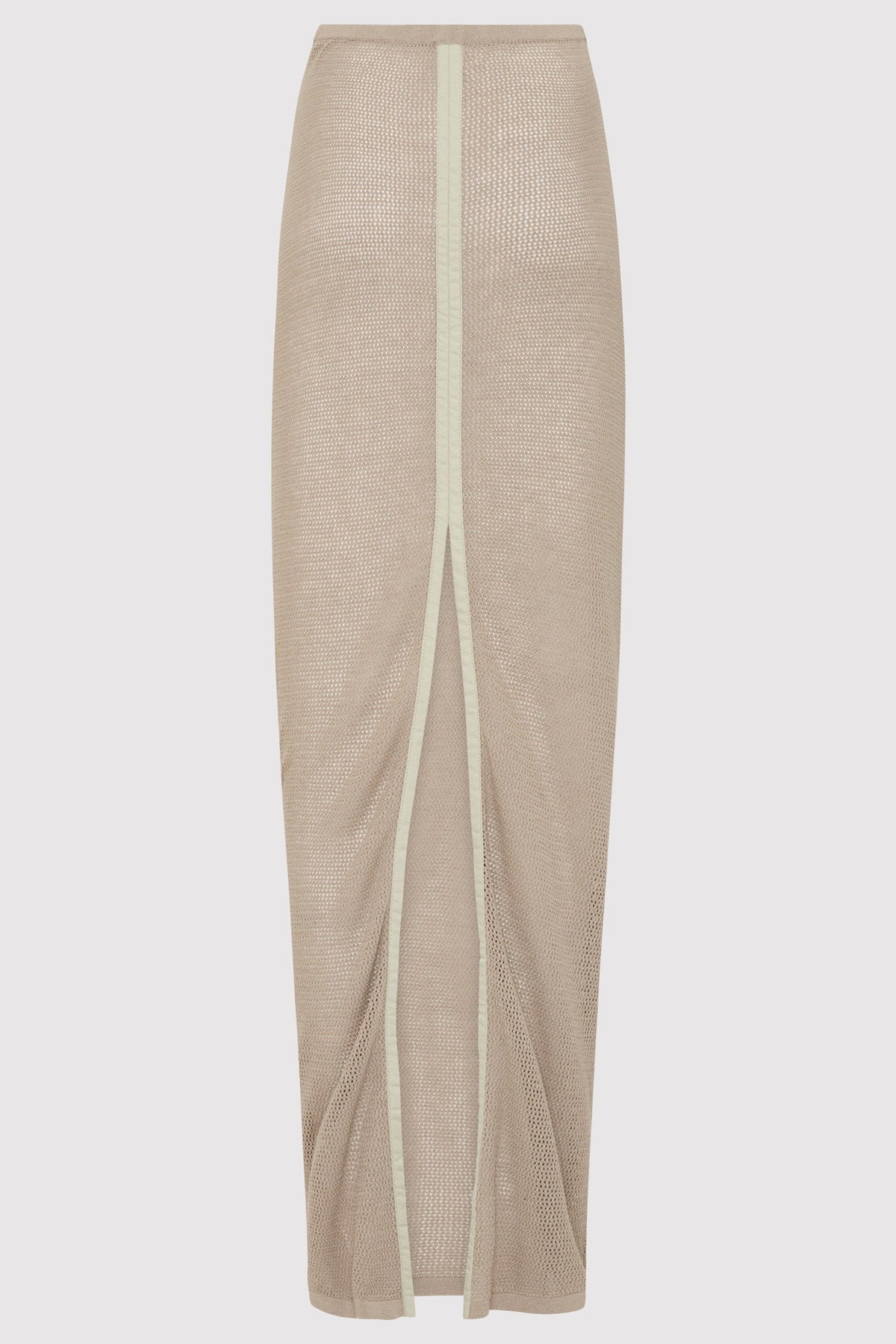 Mesh Maxi Skirt - Fog - 5