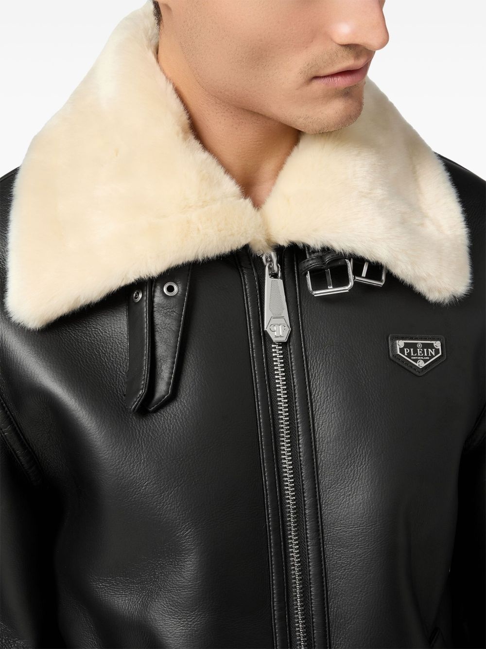 Eco shearling jacket - 5