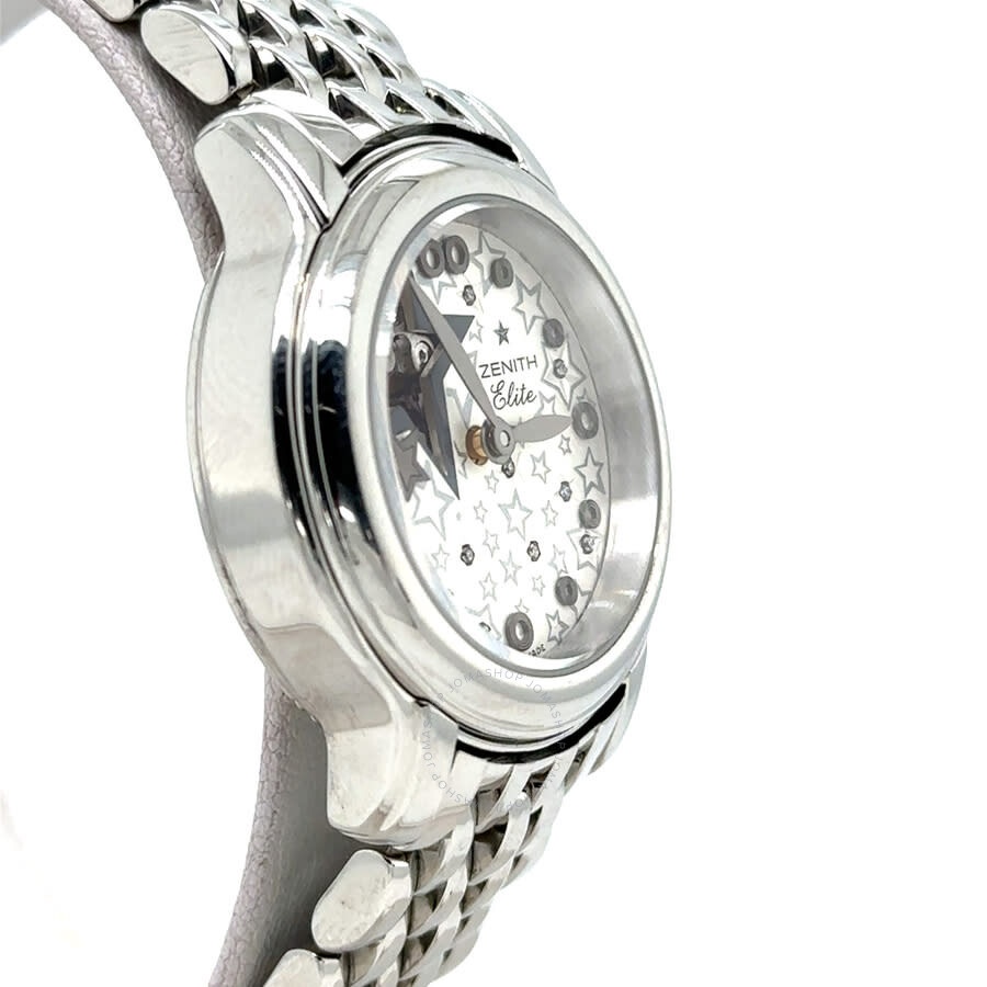 Pre-owned Zenith Baby Star Silver-tone Dial Ladies Watch 16.1221.68/01.M1220 - 3
