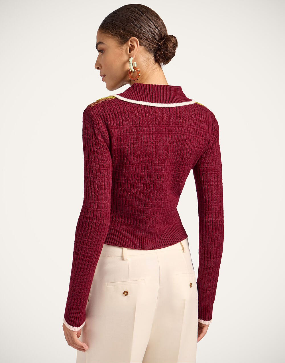 Crochet Mini Cardigan - 5