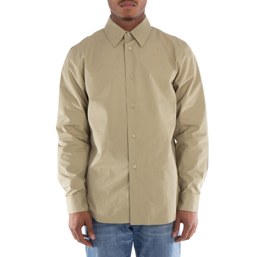 Burberry Equestrian Knight-Motif Cotton Shirt - 3