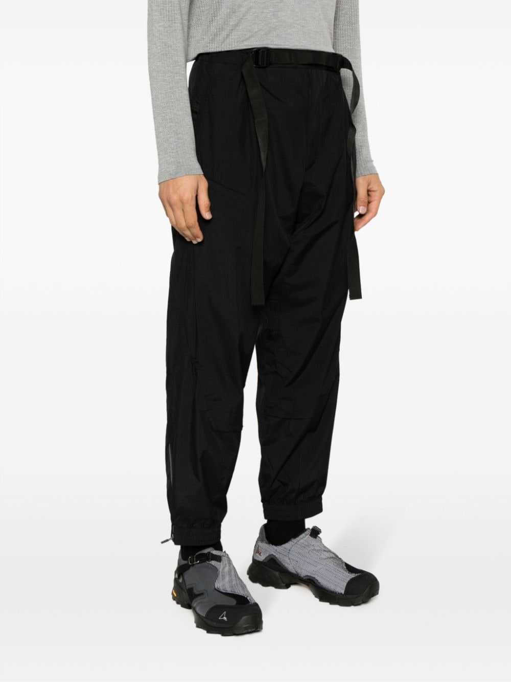 P53 Gore-Tex tapered drop-crotch trousers - 3