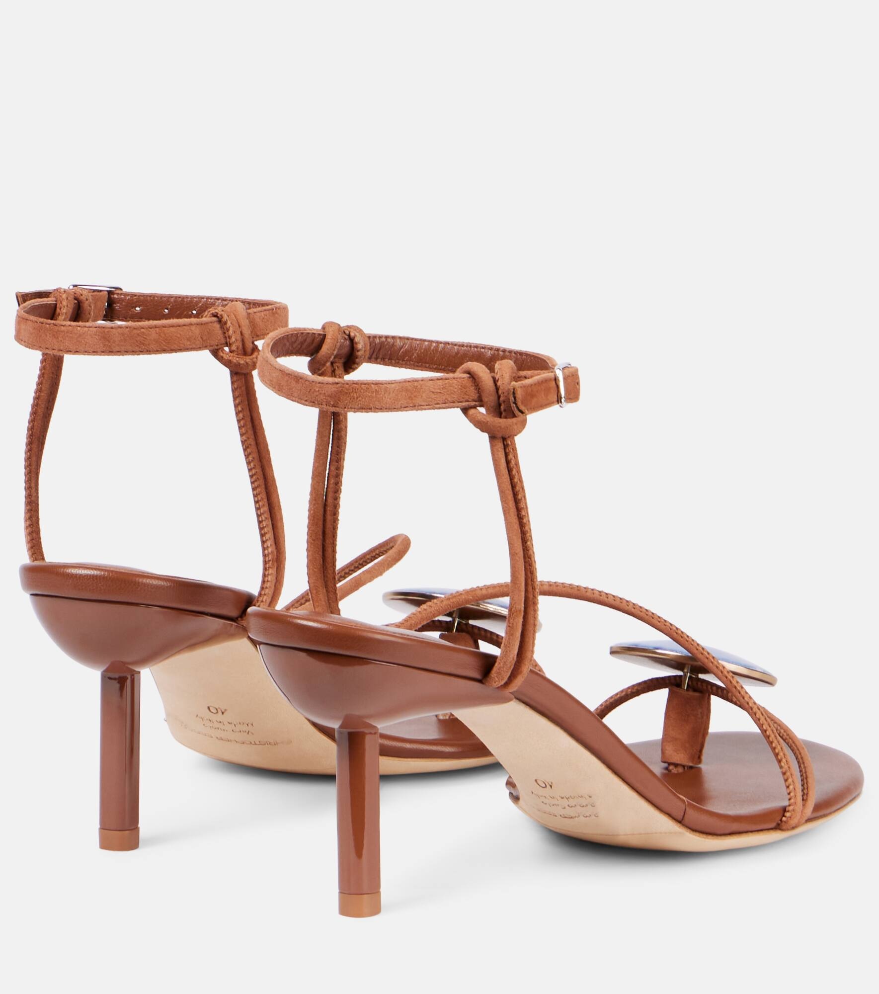 Doma 70 embellished leather sandals - 2
