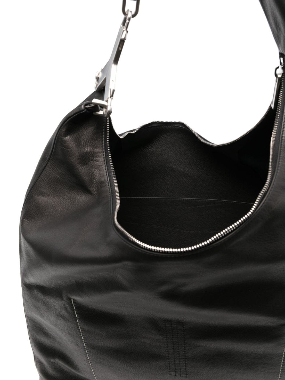 Cerberus leather shoulder bag - 5