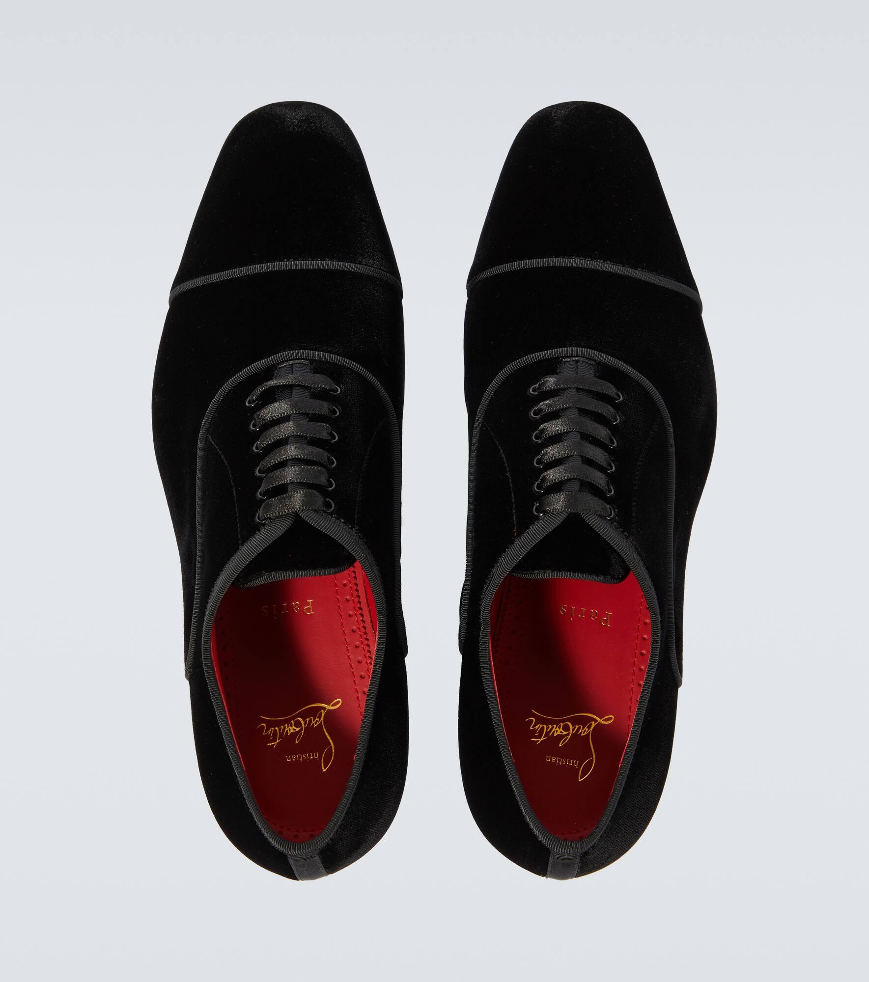 Greggyrocks velvet Oxford shoes - 4