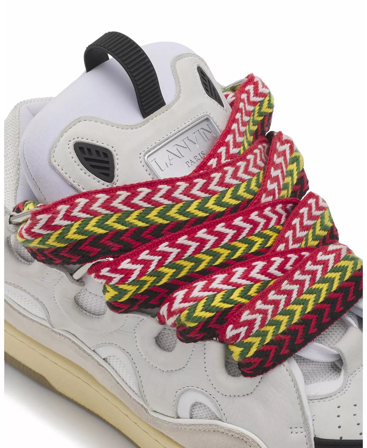 Unisex Leather Curb Sneakers - 6