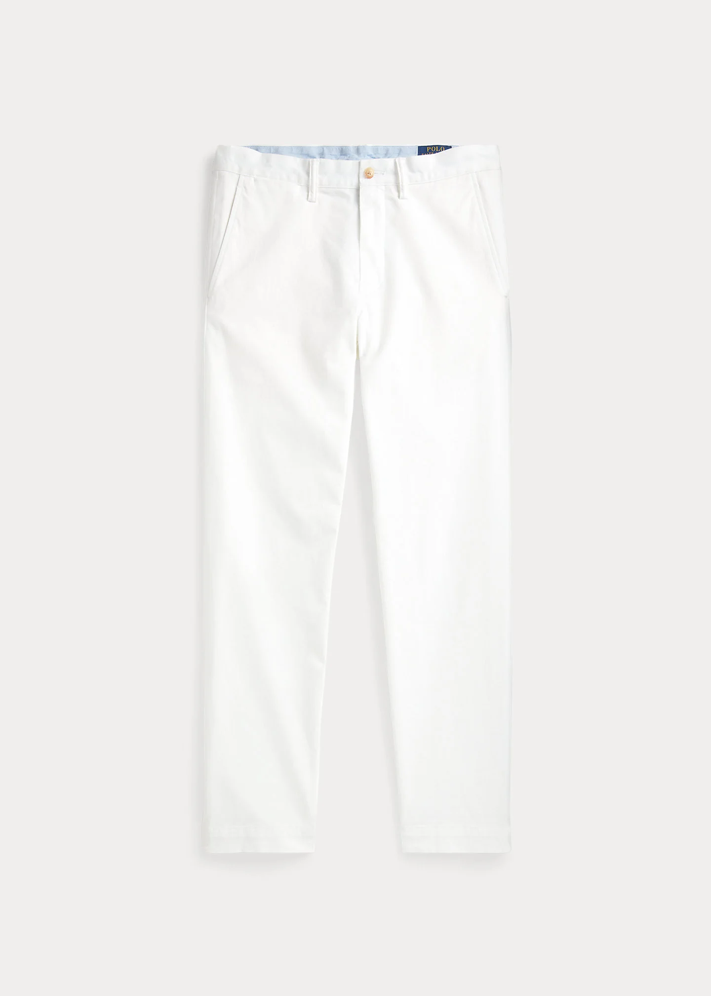 Stretch Straight Fit Washed Chino Pant - 1