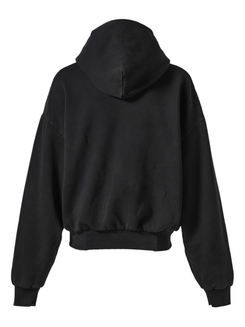 entire studios Thermal organic cotton hoodie outlook