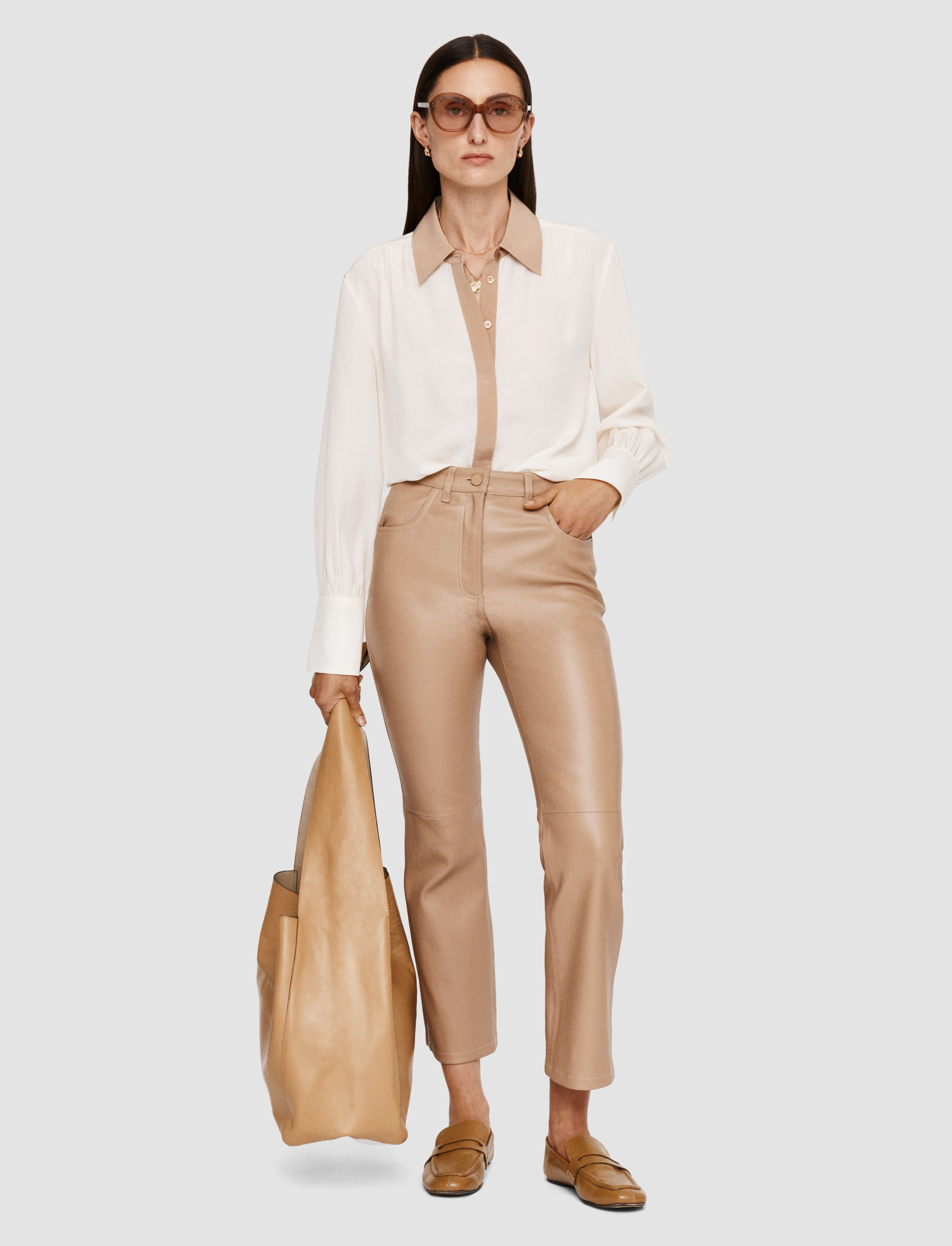 Duke Leather Stretch Trousers - 2