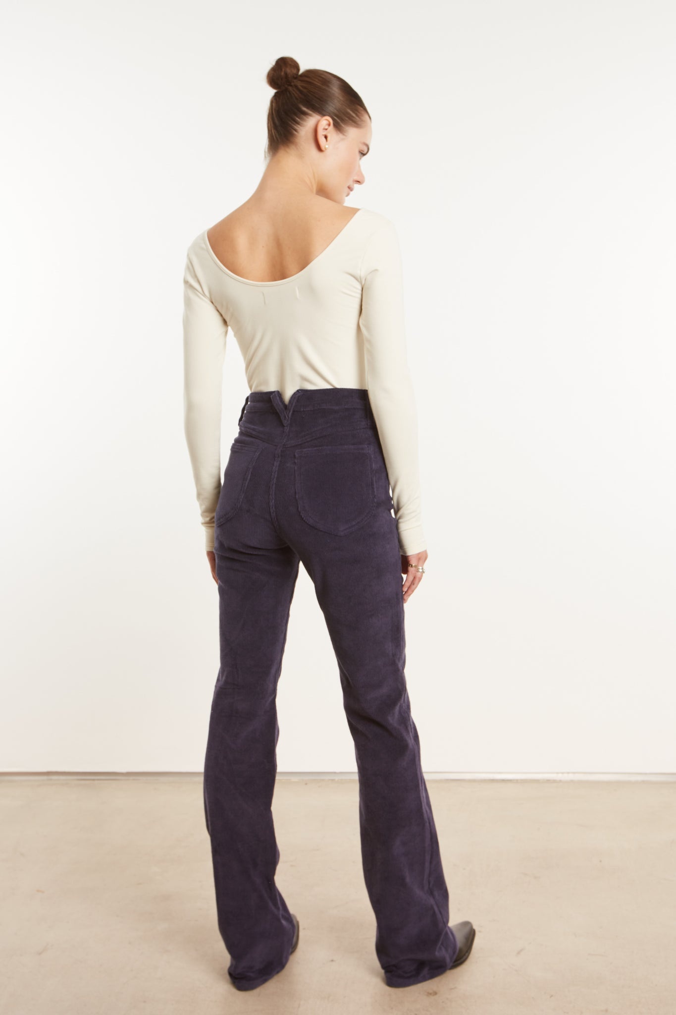 OFF-WHITE LONG SLEEVE BALLET TOP - 2