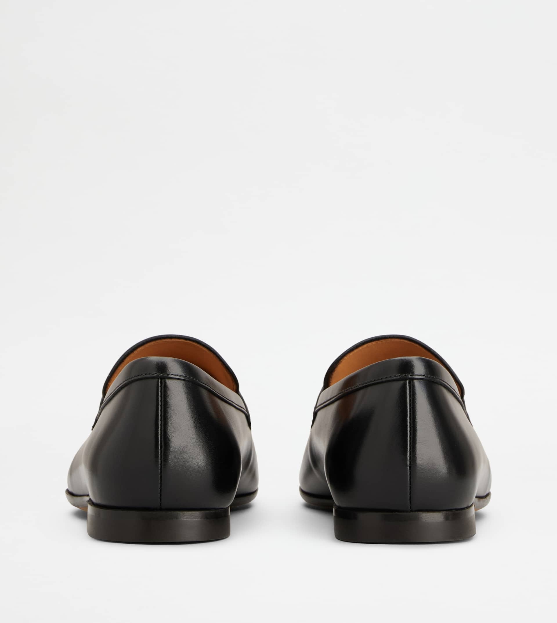 LOAFERS IN LEATHER - BLACK - 3