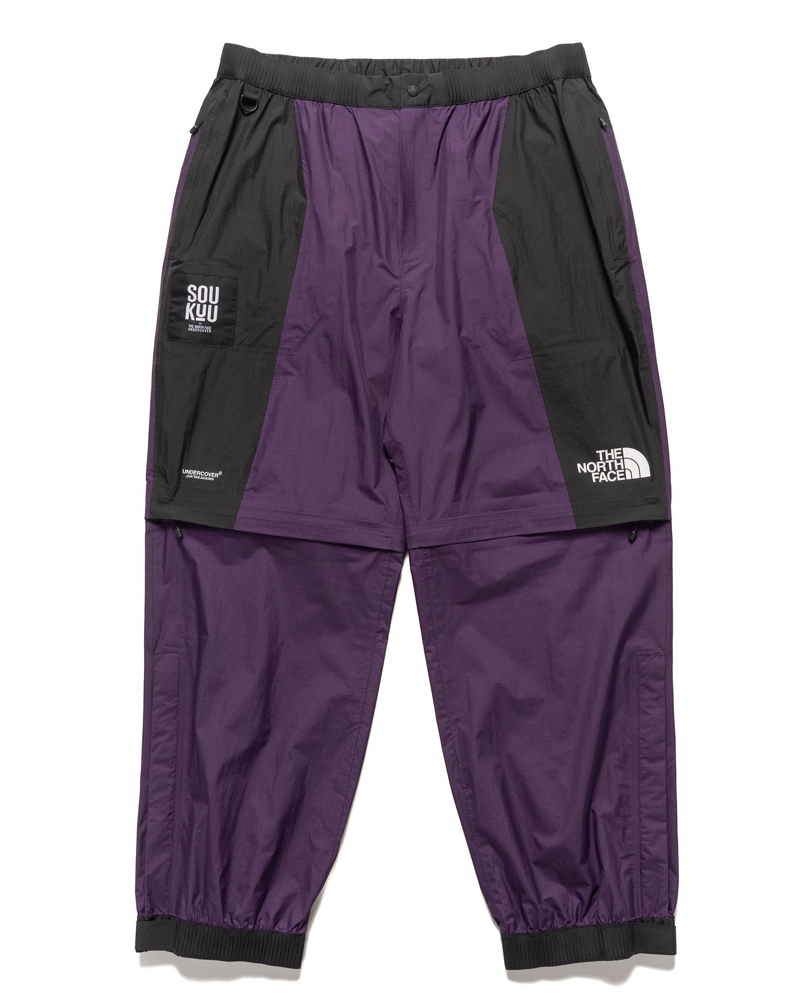 x Undercover SOUKUU Hike Convertible Shell Pant Purple Pennant - 1