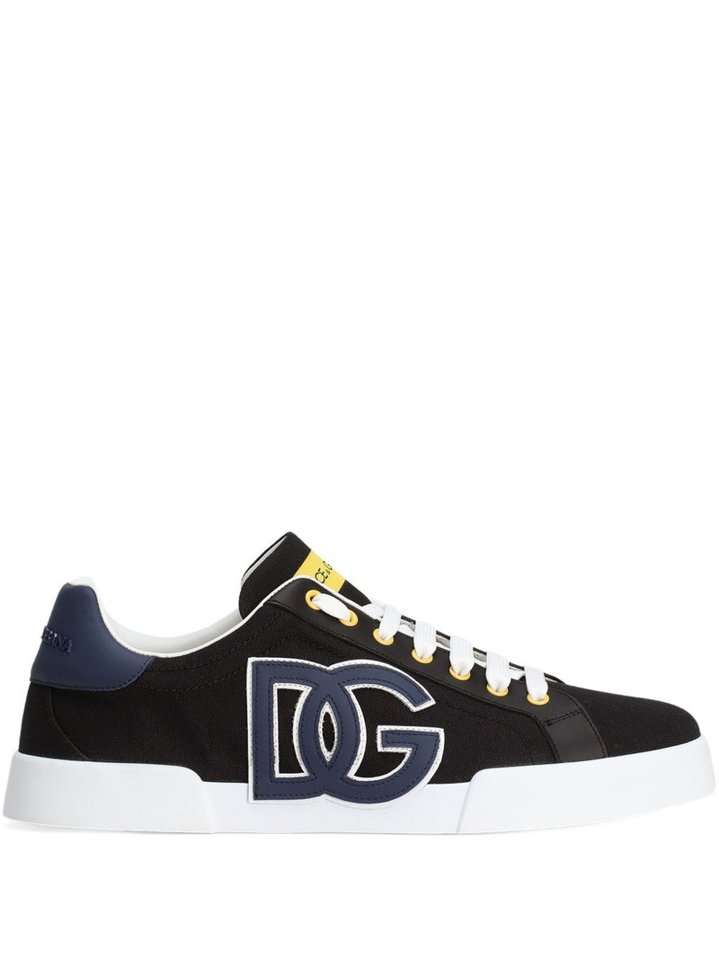 Portofino logo-embellished low-top sneakers 1