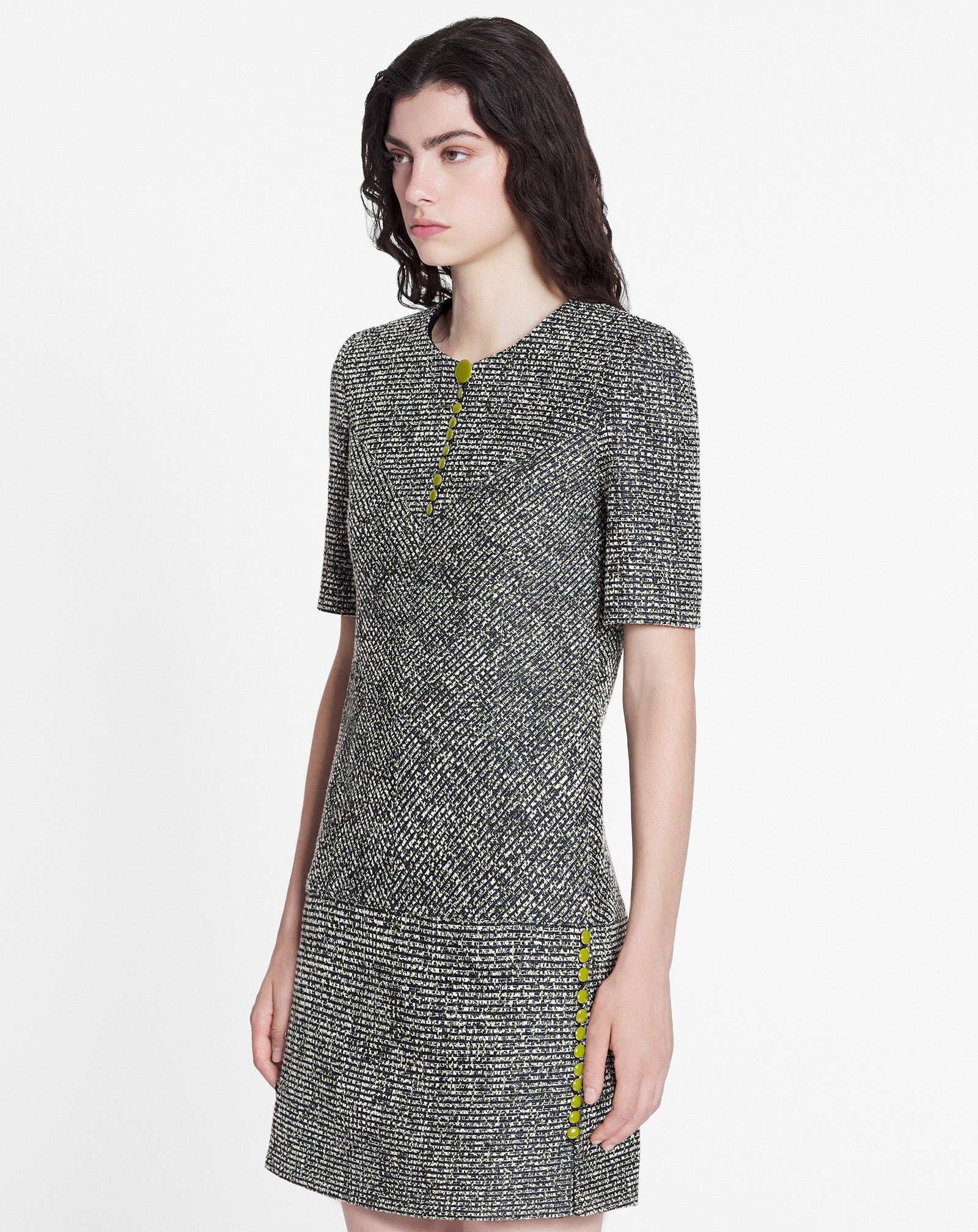 MADE-TO-MEASURE SHORT-SLEEVED DRESS - 3