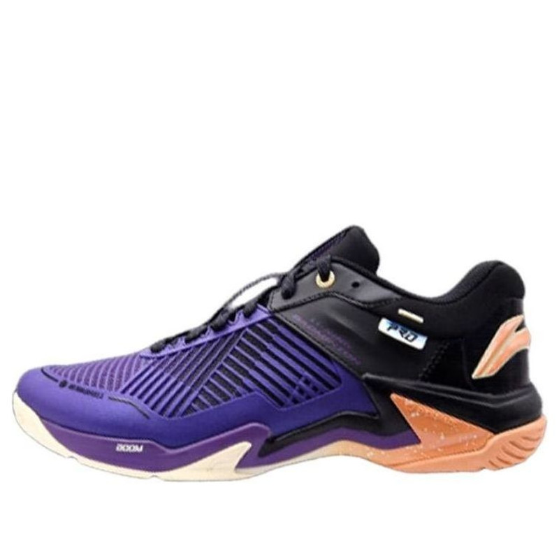 Li-Ning LeiTing Pro 'Black Purple Orange' AYAT009-2 - 1