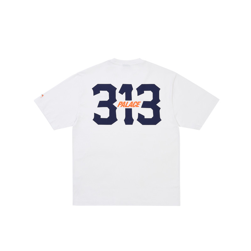 PALACE DETROIT TIGERS T-SHIRT WHITE 1