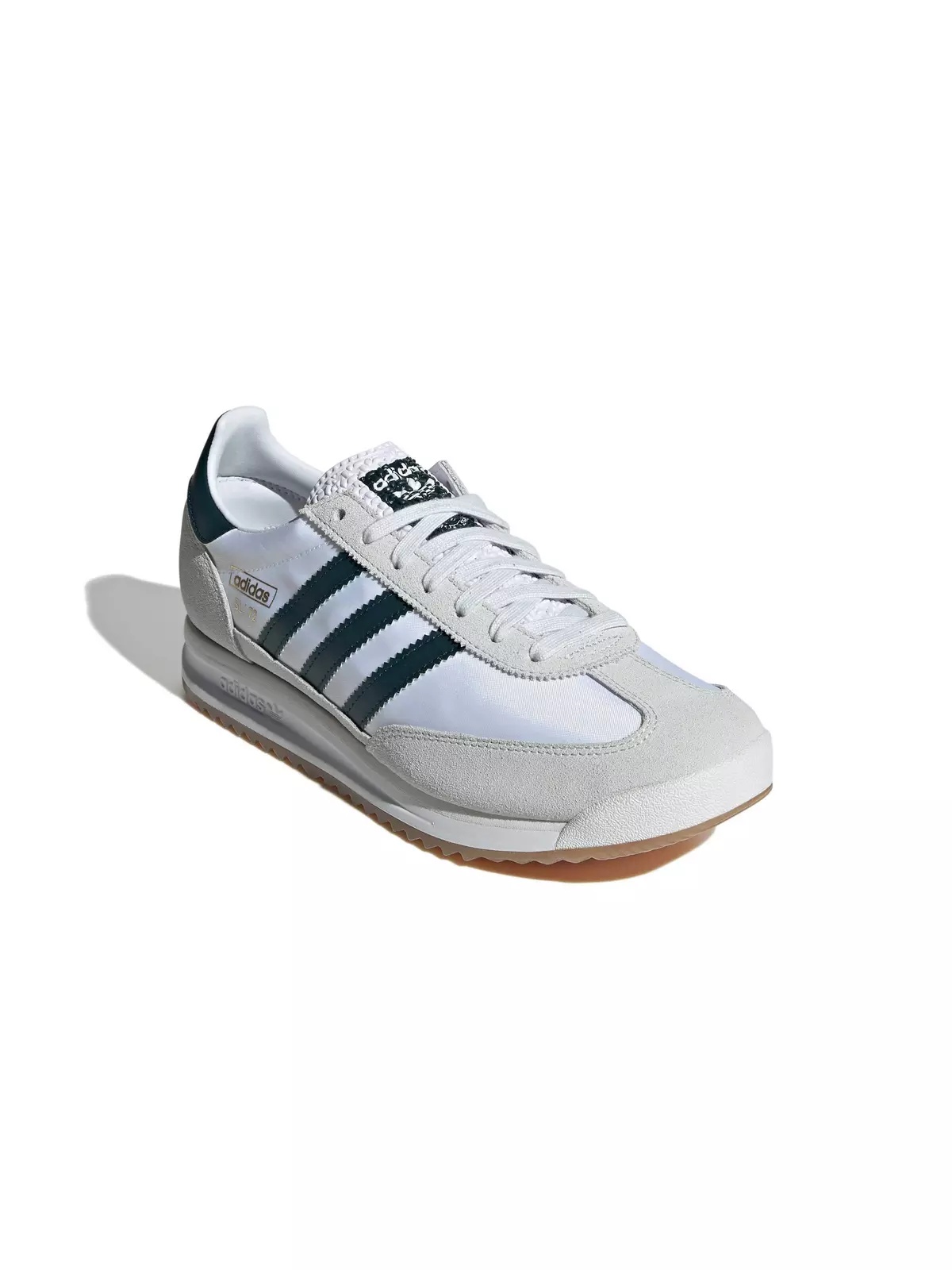Originals SL 72 RS "Ftwr White/Aurora Ivy/Crystal White" Men's Shoe - 3