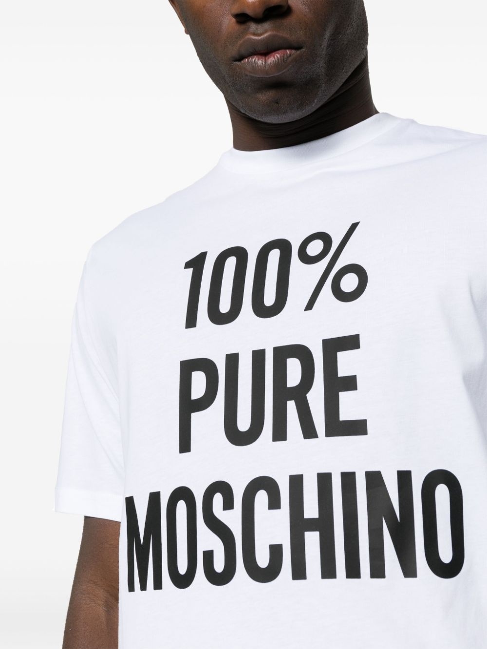 slogan-print cotton T-shirt - 5