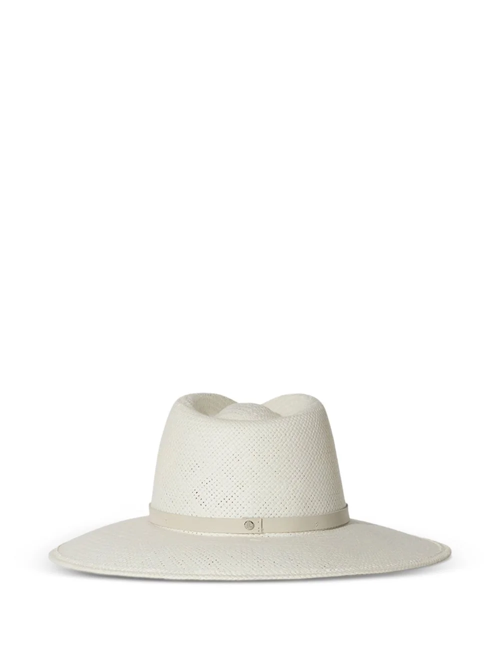 Valentine leather-trim hat - 1